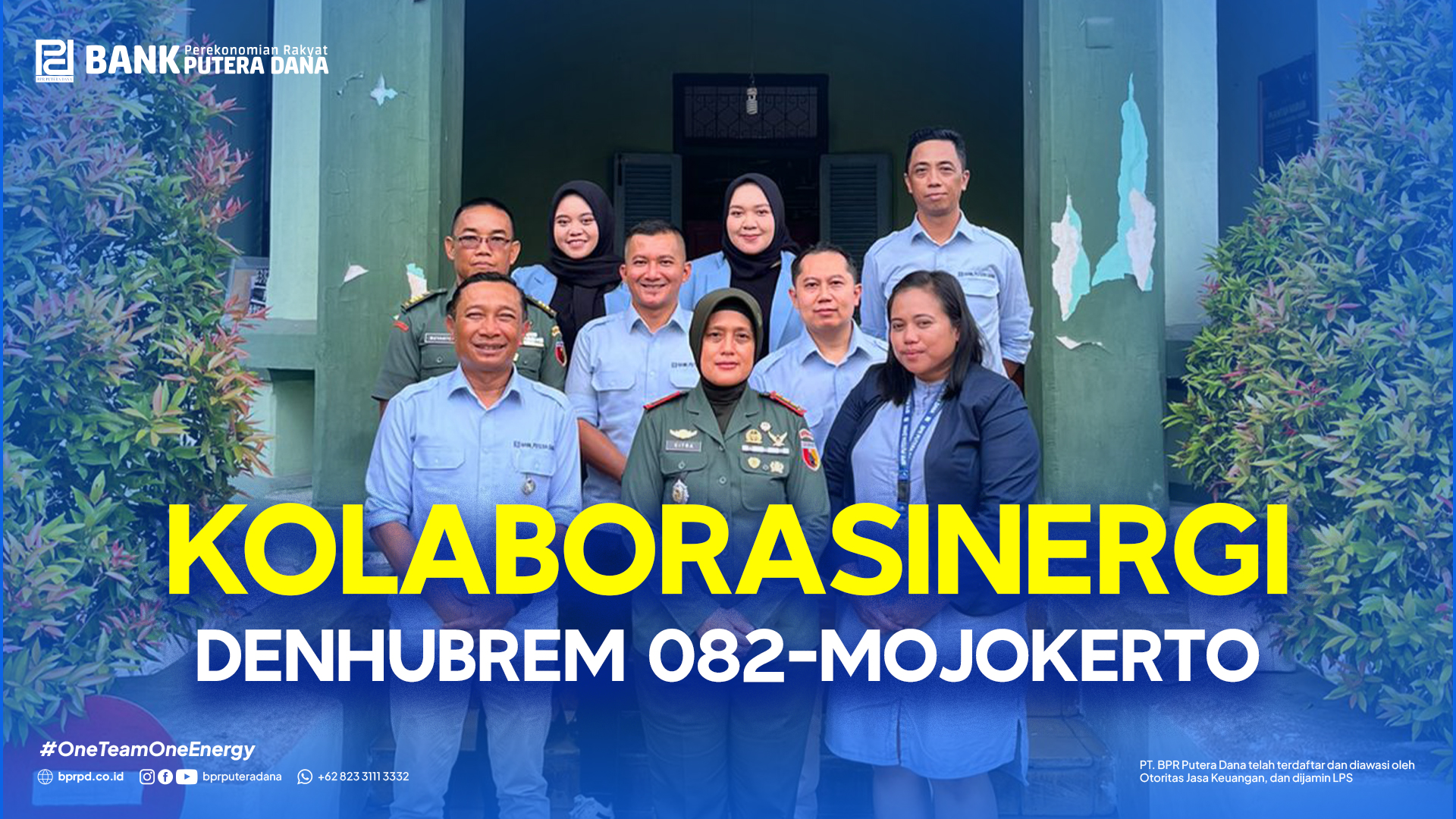 BPR Putera Dana Gencarkan Edukasi Pencegahan Judi Online & Pinjol Ilegal di Hubrem 082 Mojokerto