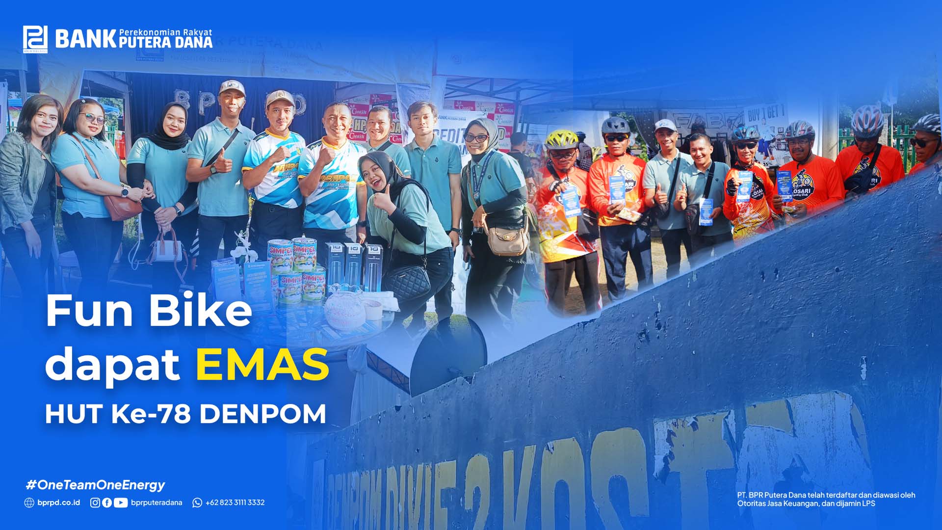 FUN BIKE DAPAT EMAS-HUT KE-78 DENPOM