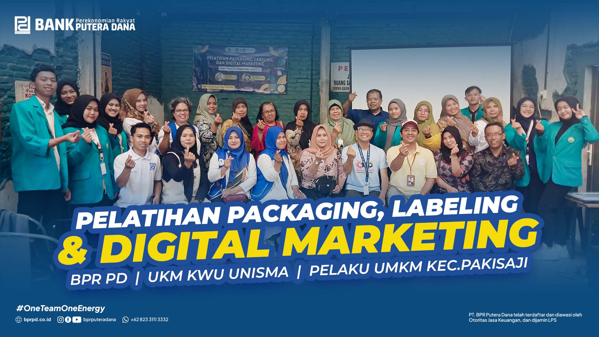 LITERASI & EDUKASI-UKM KWU UNISMA-PELAKU UMKM KECAMATAN PAKISAJI