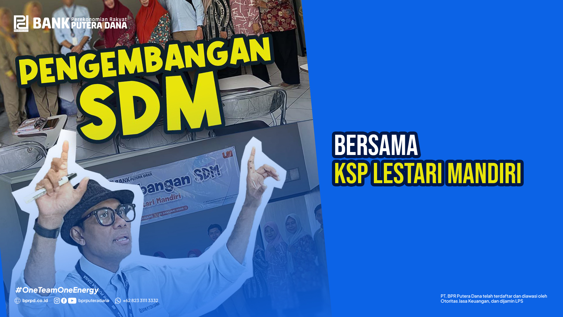 Meningkatkan Literasi Keuangan & SDM : BPR Putera Dana dan Koperasi Lestari Mandiri Gelar Seminar Bersama